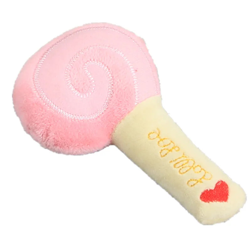Plush Squeaky Banana Dog Toy