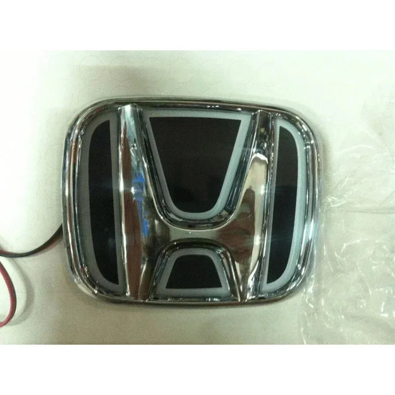 5D Car Rear LED Emblem Light Badge Sticker for Honda Logo Fit Civic Accord Odyssey Pilot CRV XRV City Auto Decals Accessories