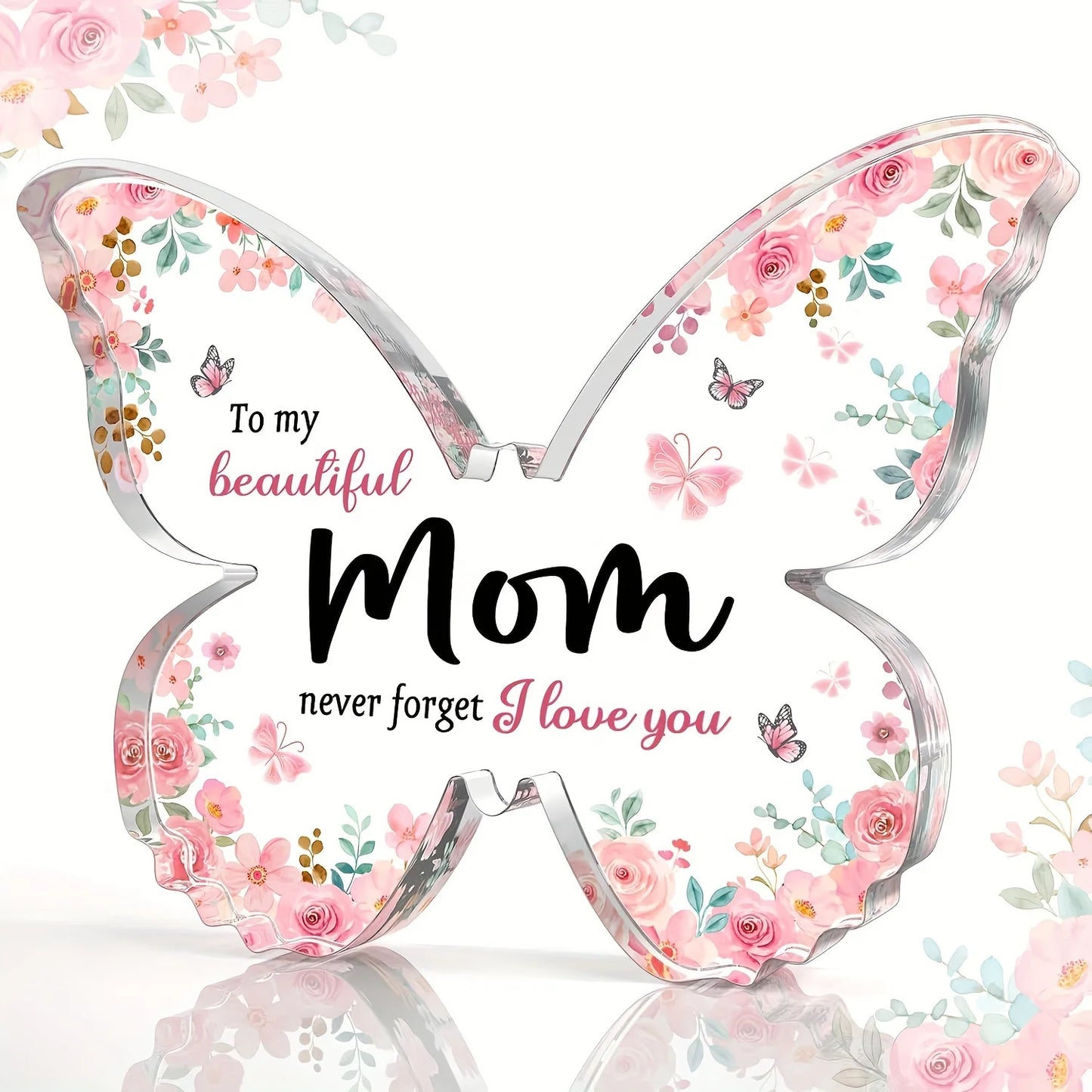 GiftyTrove Gifts for Mom, Unique Mom Birthday Gift fromDaughter Son Butterfly