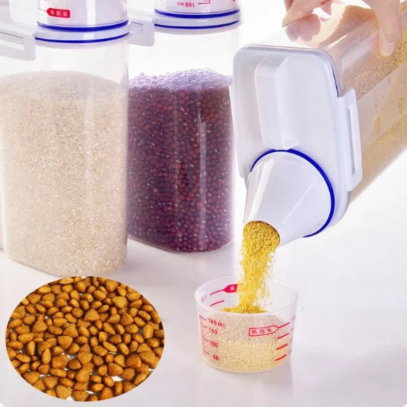 Sealed Dog Cat Food Container