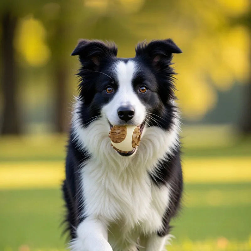 Indestructible Dog Leaky Food Ball Chew Toy Interactive Molar Bite Resistant Pet Ball Puppy Self Entertainment Relief Boredom