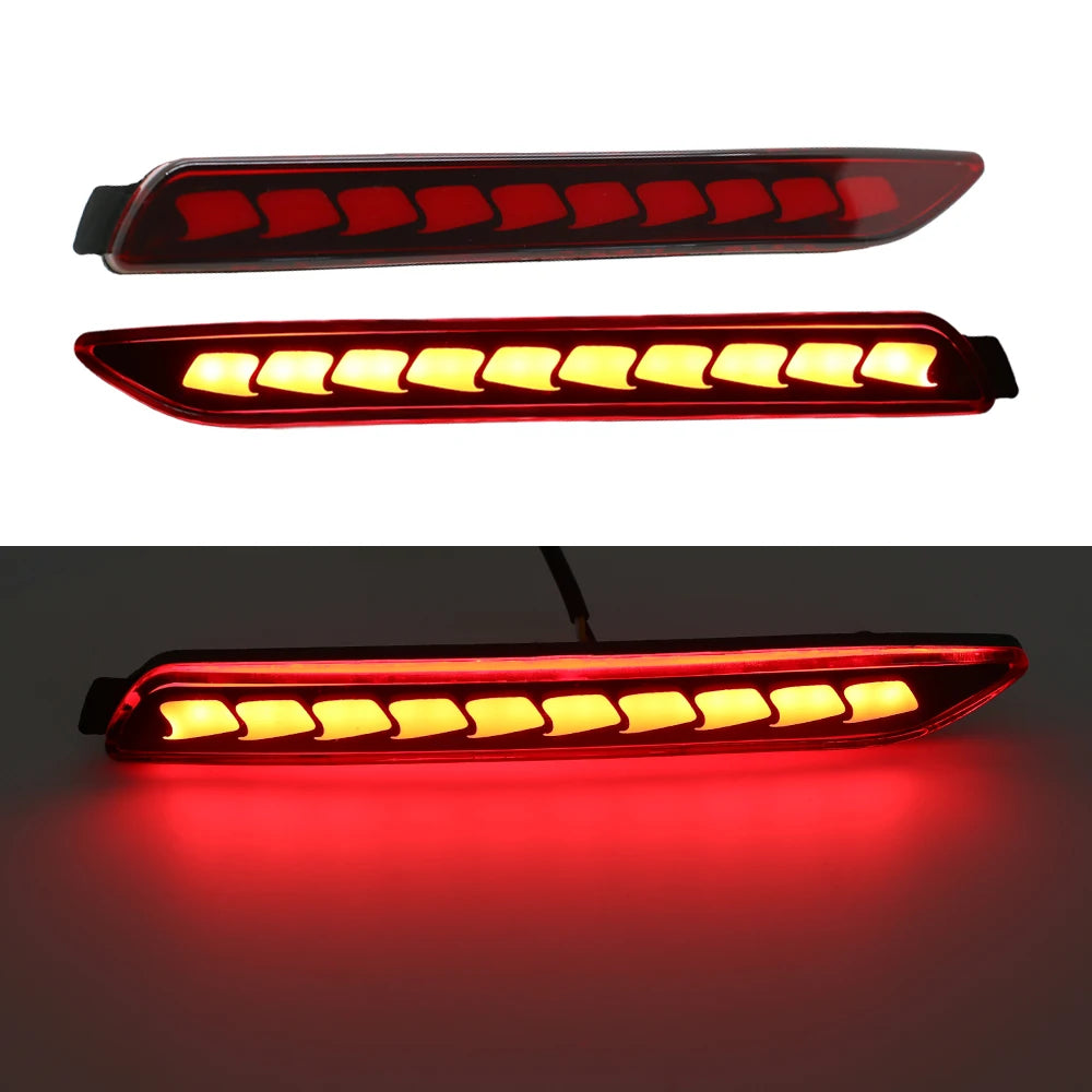 LED Rear Bumper Reflector Lights Fit for Toyota Venza Camry Rav4 Sienna Avalon Matrix Sienna Lexus Tail Light Assembly with LED