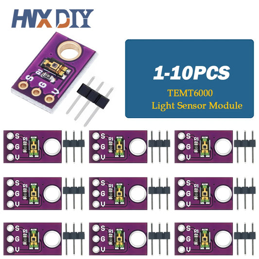 1/5/10PCS TEMT6000 Light Sensor Professional Photosensitive Sensor For Arduino Smart Electronics Test the Ray intensity Module
