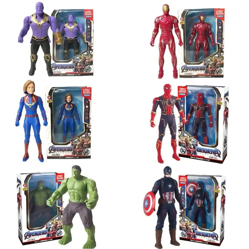 Marvel superhero hand The Avengers series Thanos Iron Man Spider