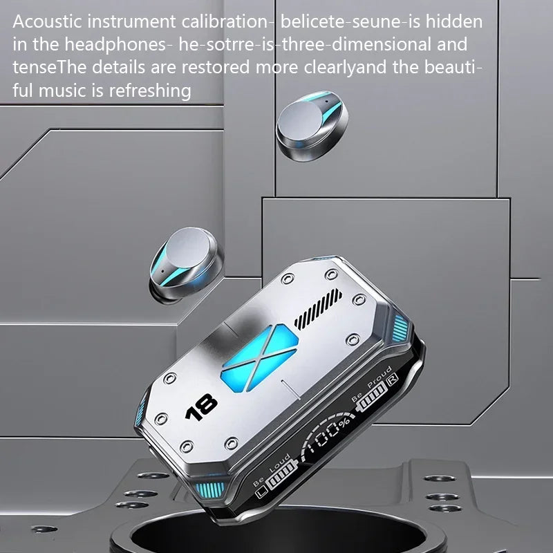 Bluetooth Headphones Bluetooth Earphones Professional Bluetooth Headsets Support Wideband Audio for Highly Natural Voice Calls