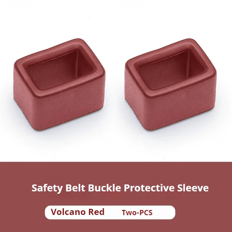 New Car Seat Belt Buckle Cover Anti Scratch Seatbelt Button Protector Seat Belt Protection Cover Car Interior Accessories
