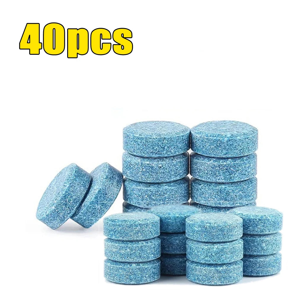 Car Windshield Cleaner Car Effervescent Tablet Glass Water Solid Cleaner Universal Automobile Accessories Spray Cleaner