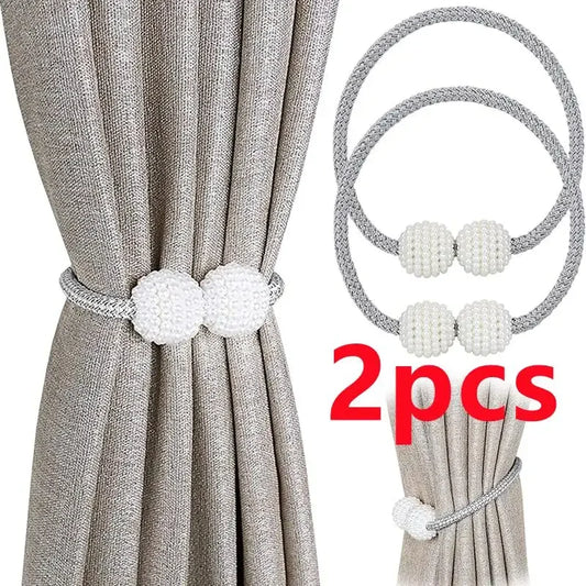 Pearl Magnetic Curtain Tiebacks