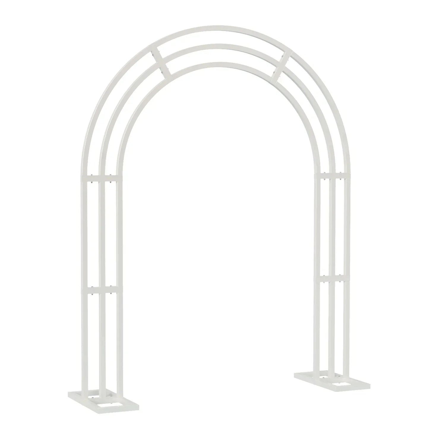 White Wedding Arch Stand