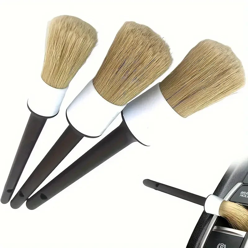 Car Detailing Brush Set Car Cleaning Brushes Sponges Towels for Car Air Vents Rim Cleaning Dirt Dust Clean Tool Wash Accessories