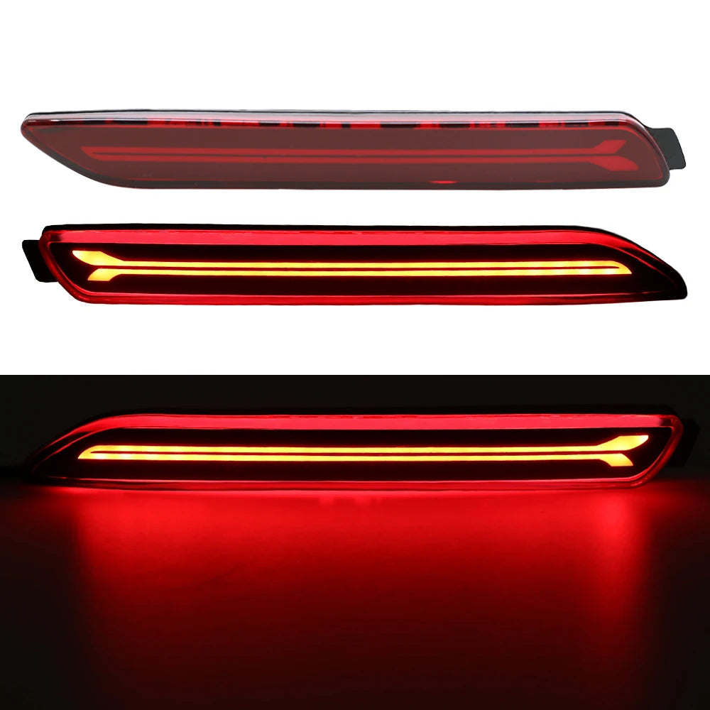 LED Rear Bumper Reflector Lights Fit for Toyota Venza Camry Rav4 Sienna Avalon Matrix Sienna Lexus Tail Light Assembly with LED