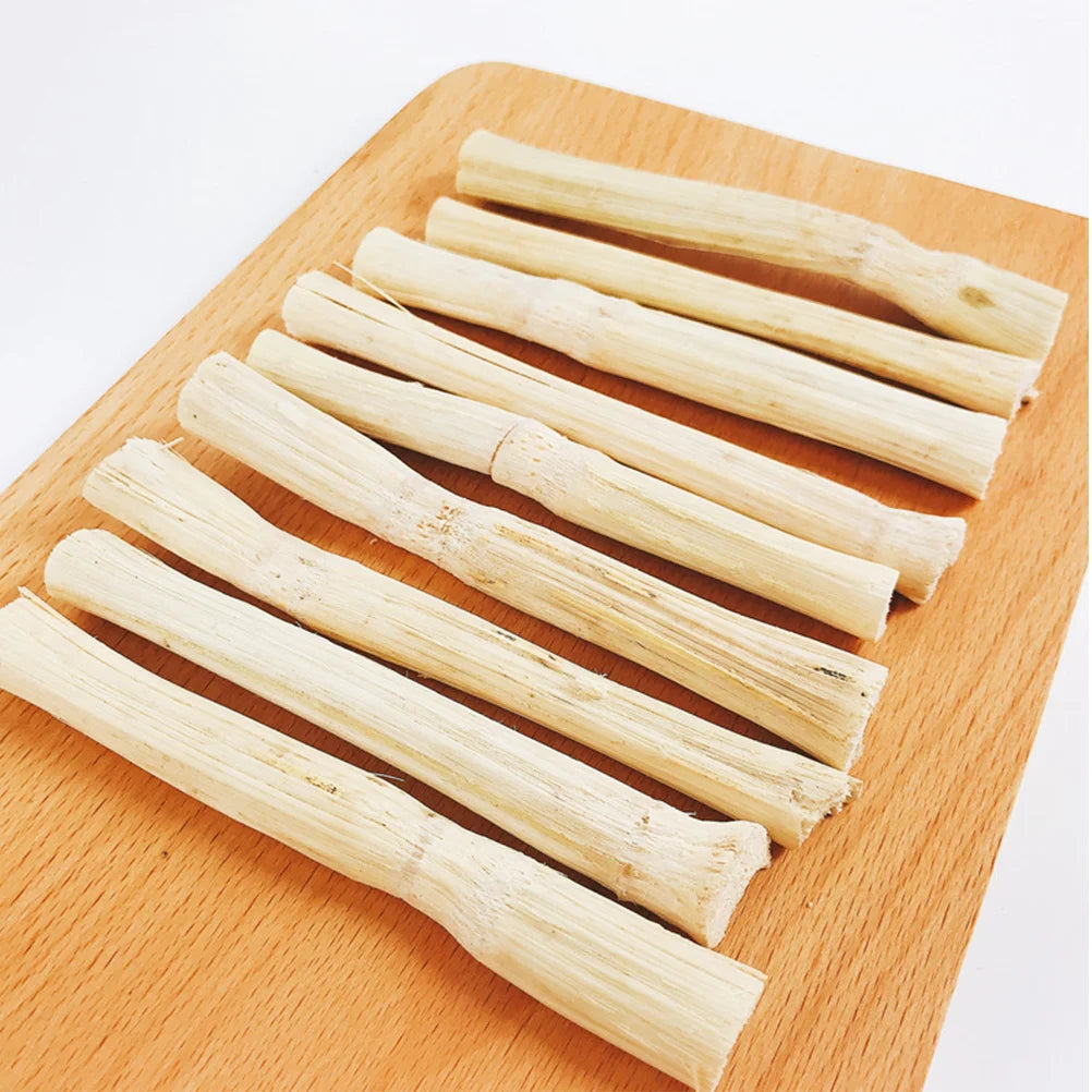 500G Xylose Bamboo Chew Stick for Small Pets Healthy Grinding Treat for Rabbits Guinea Pigs Chinchilla Molar Care