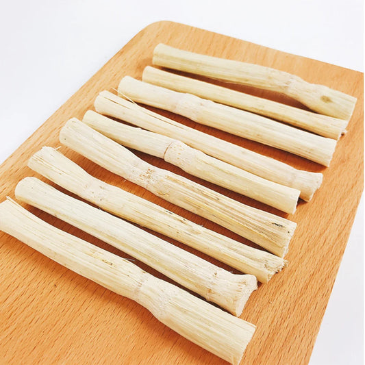 500G Xylose Bamboo Chew Stick for Small Pets Healthy Grinding Treat for Rabbits Guinea Pigs Chinchilla Molar Care