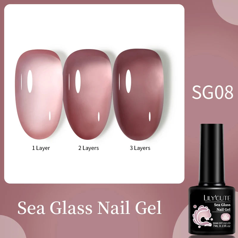LILYCUTE 7ml 9D Cat Magnetic Gel Nail Polish Iridescent Magnet Semi
