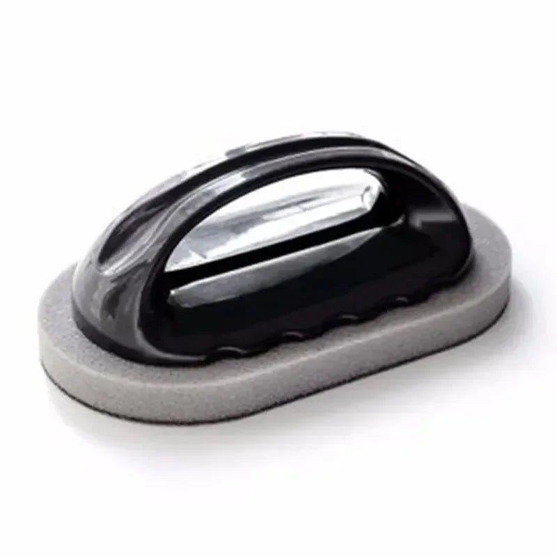 Magic Emery Sponge Brush Wipe Eraser Cleaner Kitchen Bath Rust Strong Decontamination Cleaning Tools With Handle Household Tools