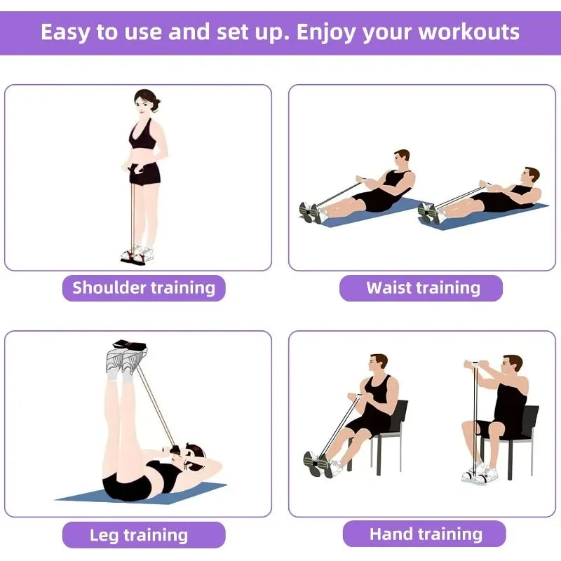 4-Level Resistance Band Trainer