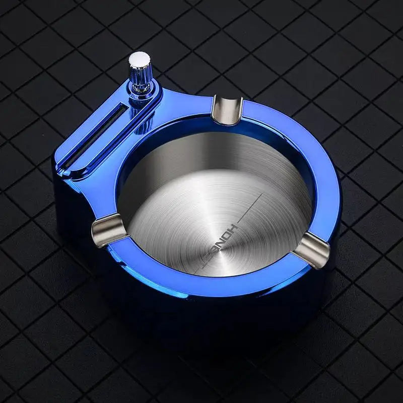 HONEST New Kero sene Windproof Ashtray Lighter Creative Cool Match Lighter Men's Festival High end Gift Smoking Accessories