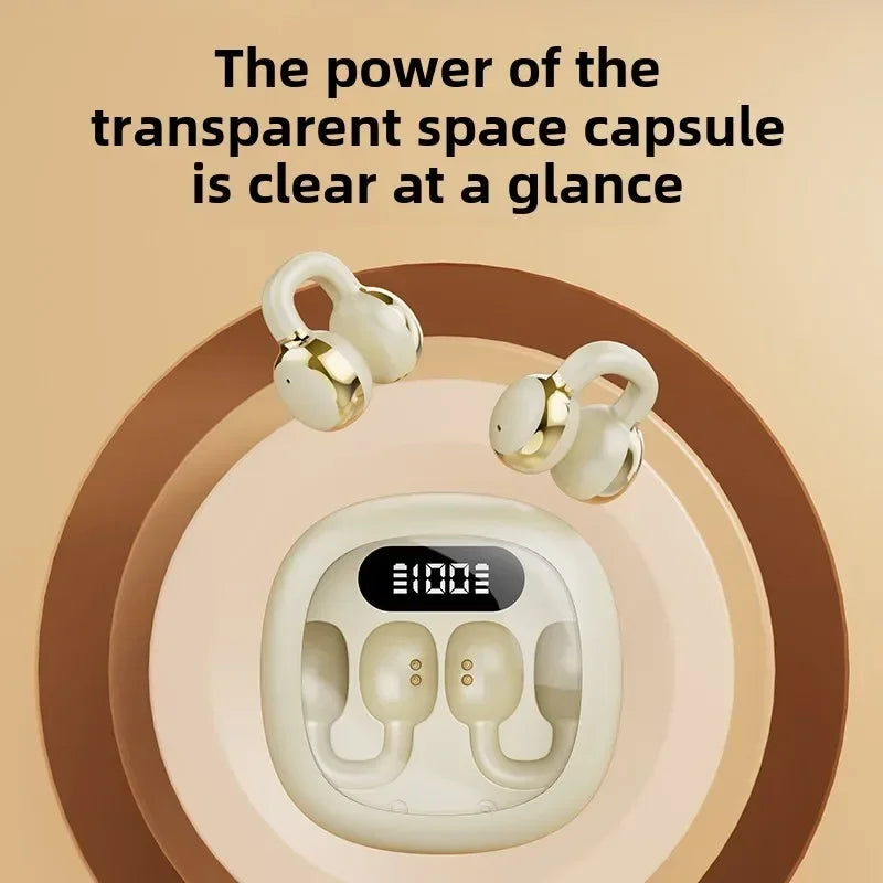 Wireless Earbuds Bluetooth Headphones Professional Bluetooth Headsets Feature Adjustable Headbands for Customized Ergonomic Fits