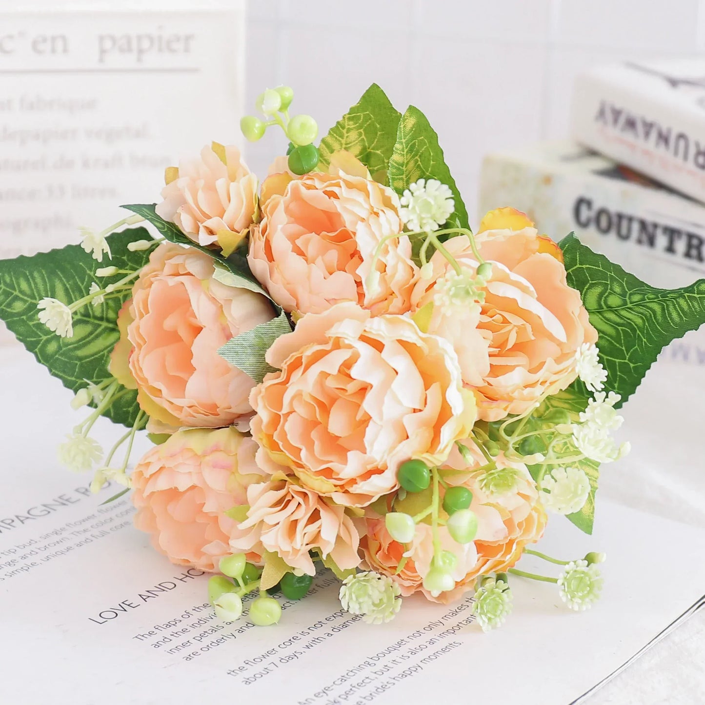 Rose Bridal Table Bouquet