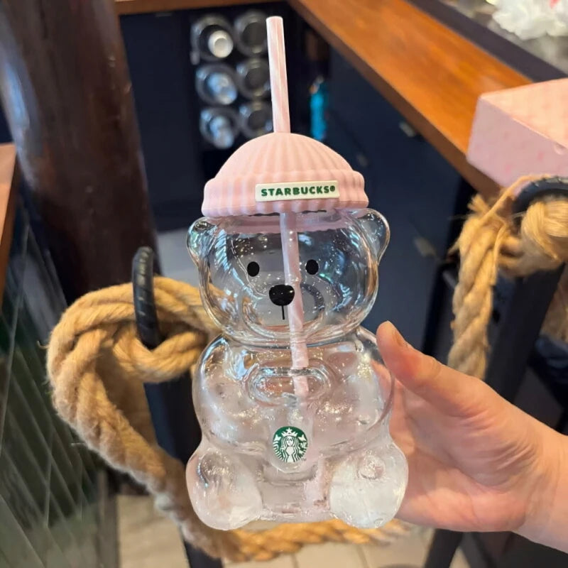 Starbucks Korea Official Limited 591ml Clear Bear Cup