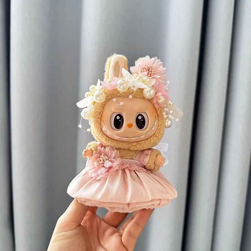 Labubu Idol Strawberry Outfit