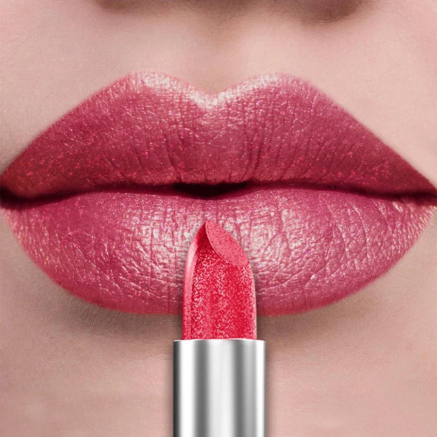21 Colors Glitter Metallic Lipstick
