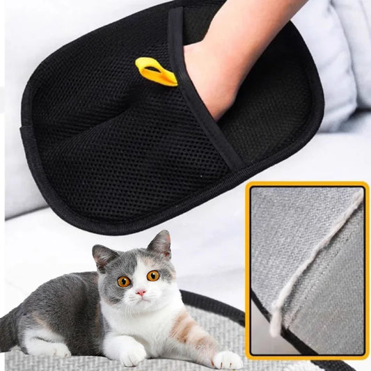 Pet Hair Grooming Removal Gloves