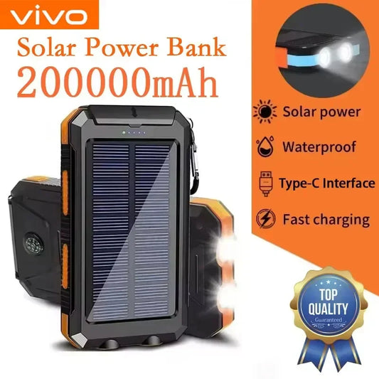 VIVO 200000mAh Solar PowerBank