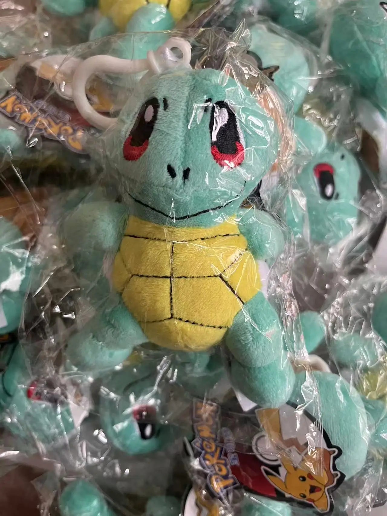 5pcs Pokémon Plush Keychain Set