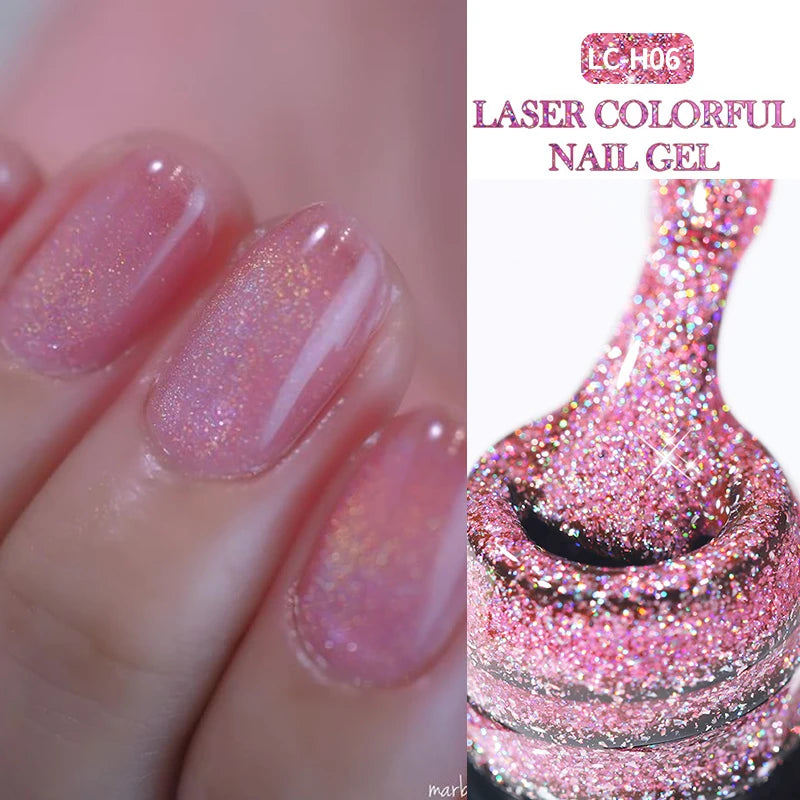 LILYCUTE 7ml 9D Cat Magnetic Gel Nail Polish Iridescent Magnet Semi