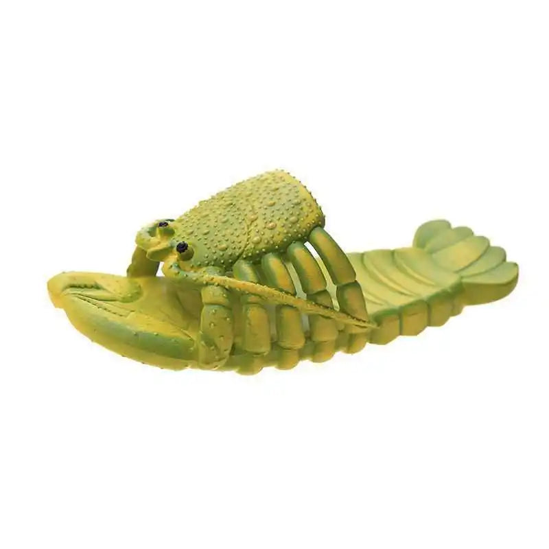 Funny Slippers Man Footwear Family Shoes Parent-child Sandals Plus Size 24-47 Summer Beach Shoes Boys Unisex Fish Slippers