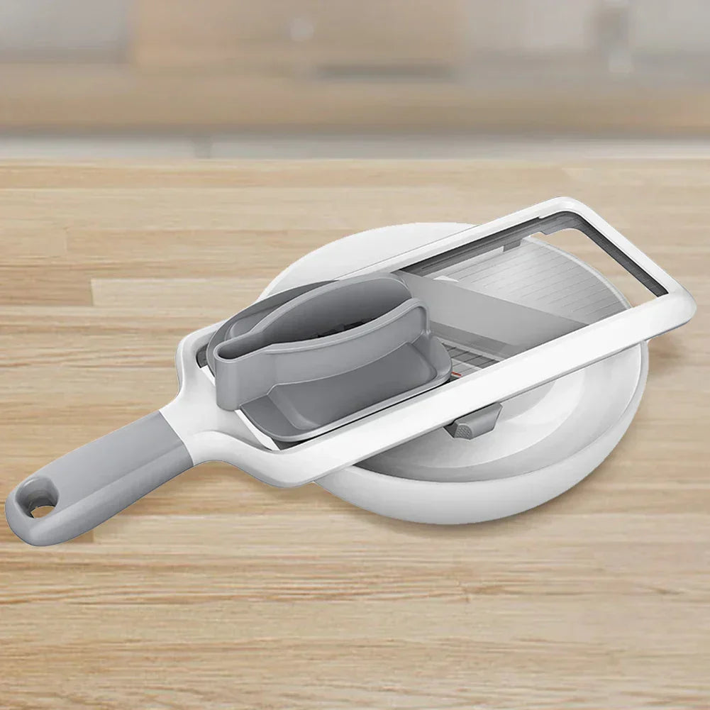 Safe Adjustable Mandoline Slicer