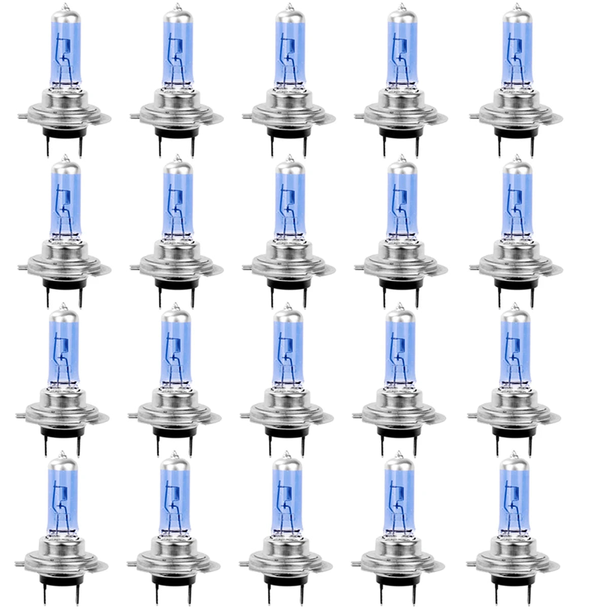 30/1PCS 100W 6000K H7 LED Headlight Super Brigh Daytime Running Lamp Light  Xenon White HALOGEN Car Fog Light Bulbs
