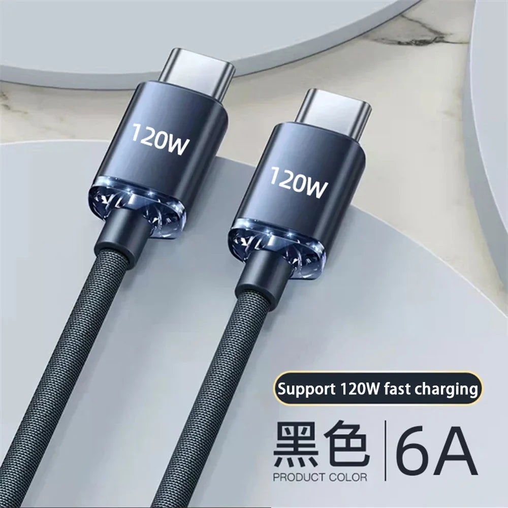 120W USB Type C Cable