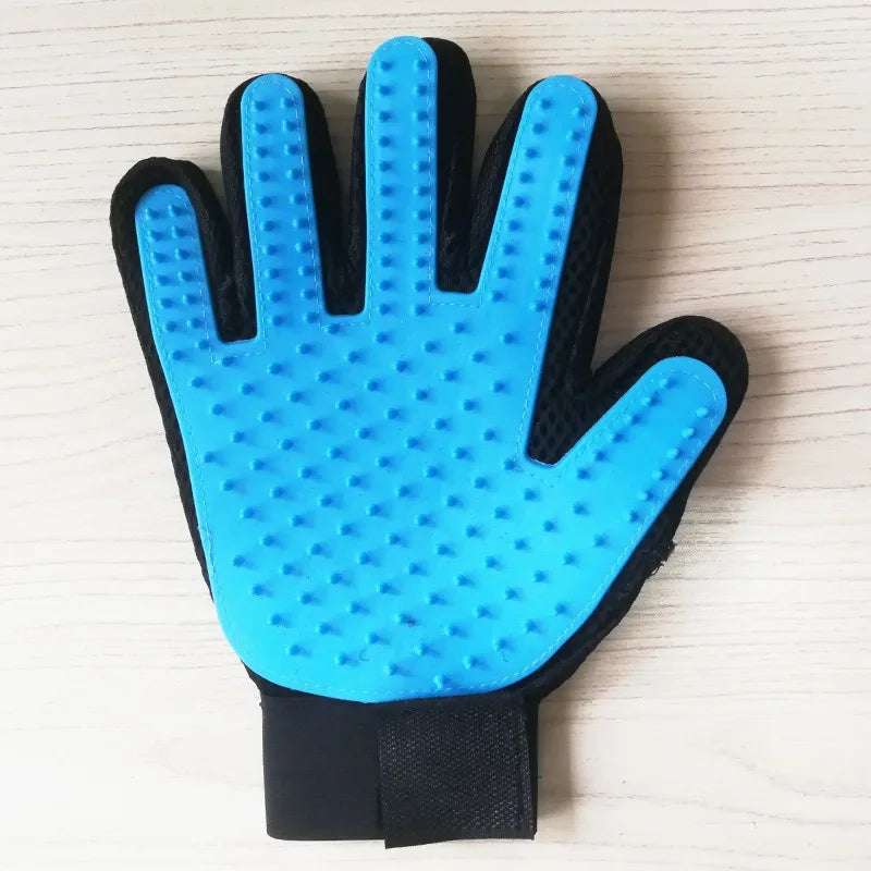 Multicolor Silicone Dog Cat Gloves