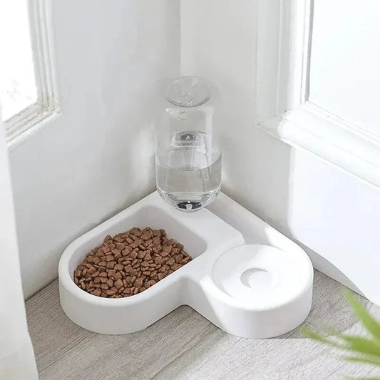 Automatic Pet Drinking Feeding Bowl