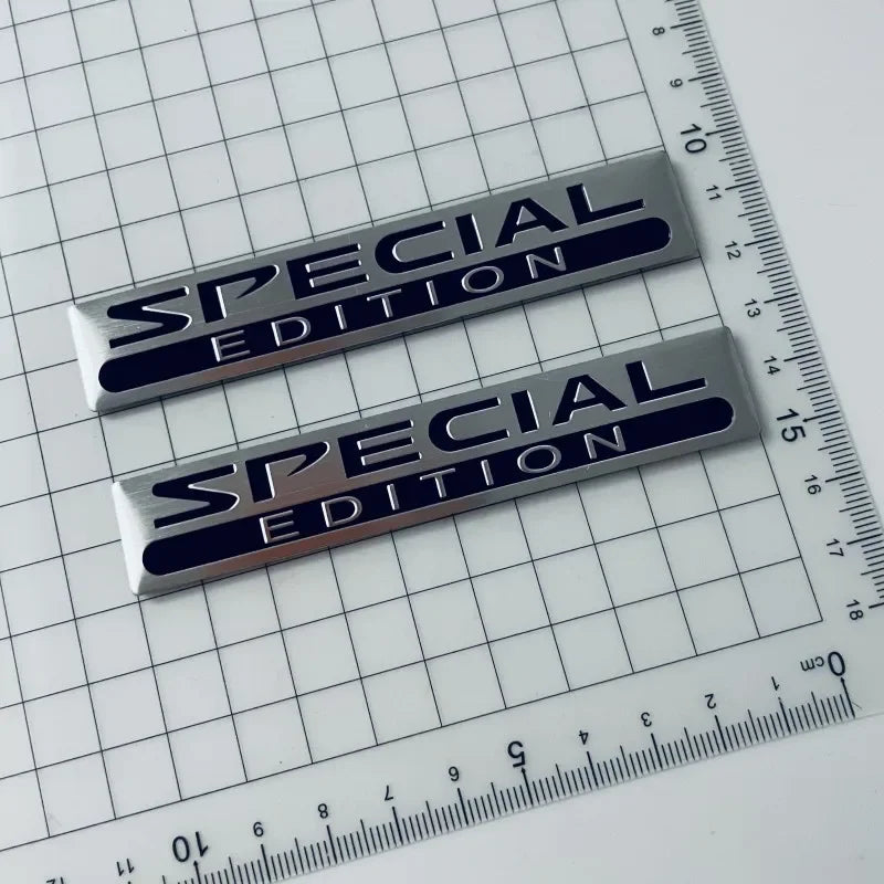 3D Metal LIMITED EDITION Emblem Sticker Aluminum Logo Car Fender Badge Trunk Decal Special EDITION Accessories