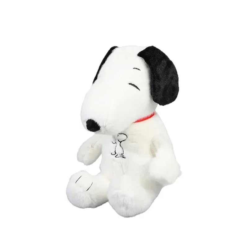 2026 Glowing Breathing Snoopy Plush Toy Baby Sleep Aid Cute Calming Stuffed Animal Kids Bedtime Gift。