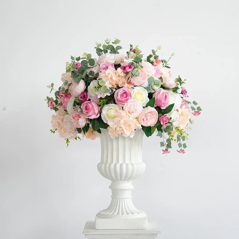 Silk Flower Ball Decoration