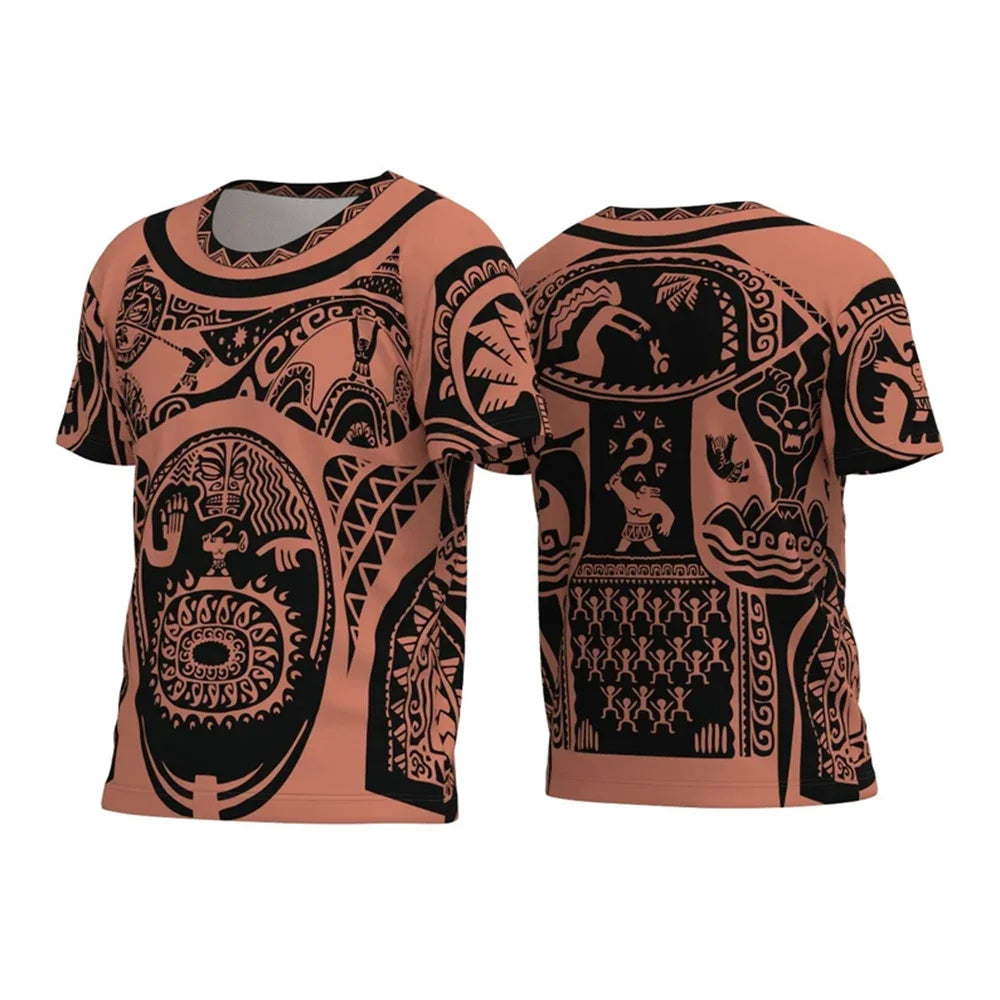 2026 Polo Tee New In Hoodies & Sweatshirts Summer Moana 3d T Shirt Fathion Mens Maui Birthday Moanat-Shirt Day-Wear Tops
