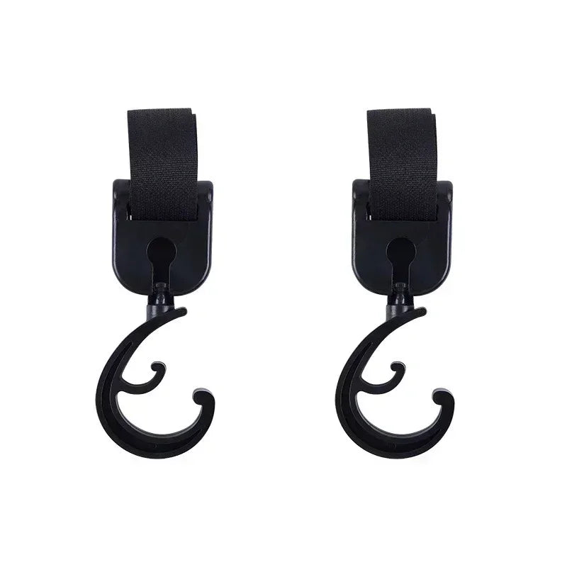 Car Back Seat Hook Multi-function Rear 2pcs Seat Headrest Hanging Hook Umbrella Holder Seat Back Storage Interior Organizer