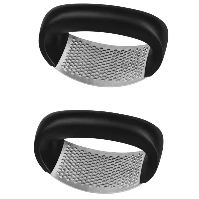 1-6Pcs Stainless Steel Washable Garlic Press, Thickened Garlic Clip, Household Garlic Puree Grinder, Garlic Mortar, Kitchen Tool