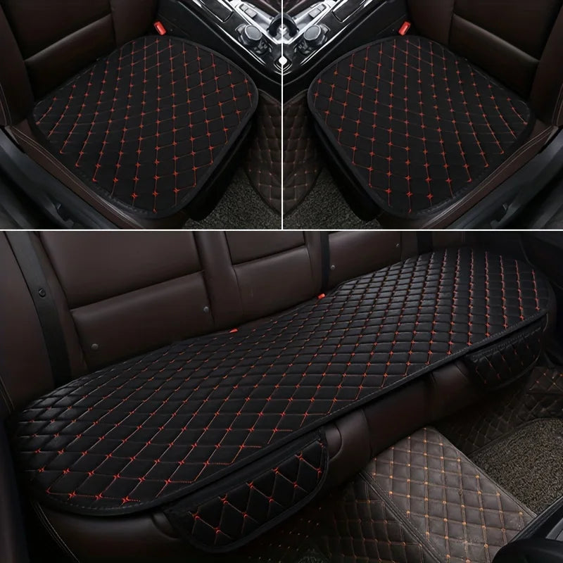 3Pcs Car Seat Cover Universal Car Seat Cushion Breathable Comfort Car Seat Protector
