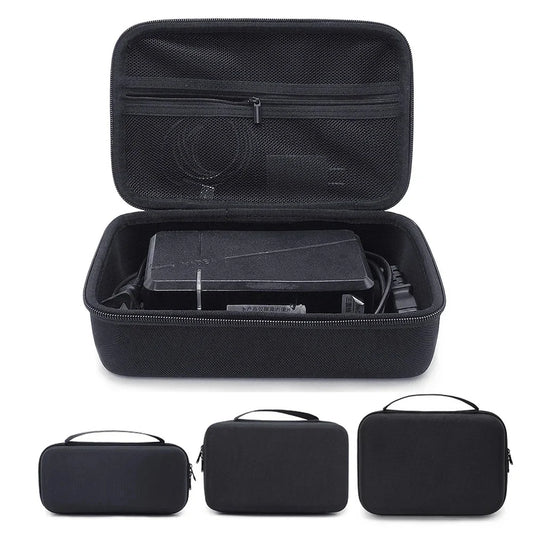 EVA Hard Storage Pouch Hard Protective Travel Organizer Shockproof Electric Car Power Handheld Waterproof Black Protection Bag