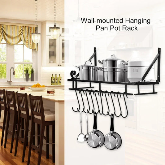 Wall Mounted Pot Pan Rack