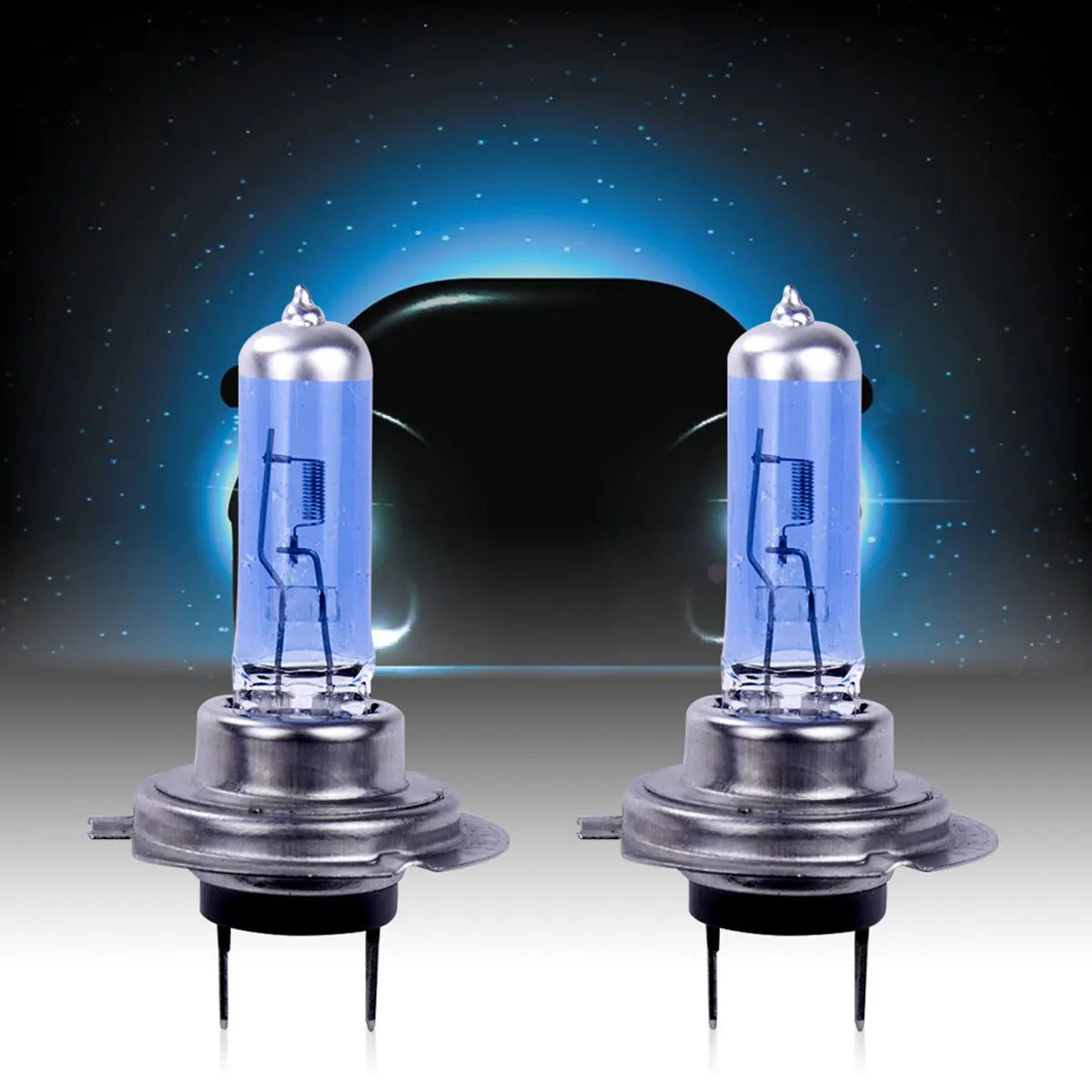 30/1PCS 100W 6000K H7 LED Headlight Super Brigh Daytime Running Lamp Light  Xenon White HALOGEN Car Fog Light Bulbs