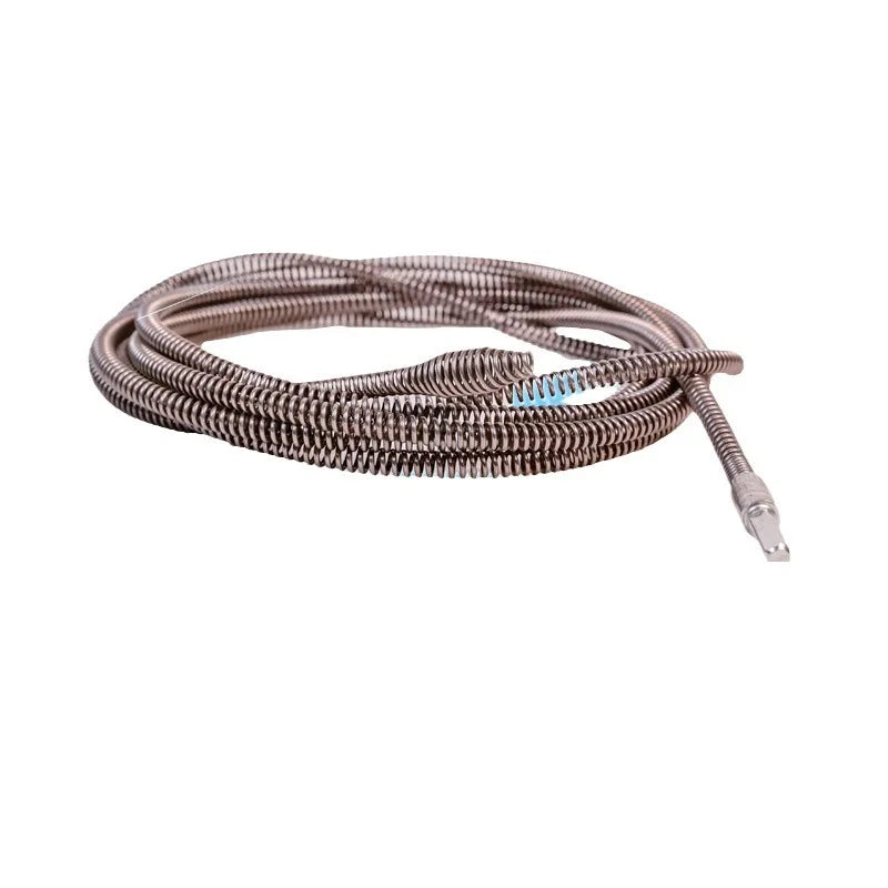 Toilet, floor drain, kitchen, toilet and bathroom blockage unclogging spring, household power tool, sewer unclogging wonder