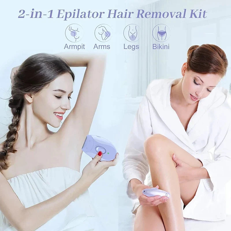 Kemei 4-In-1 Women Epilator Shaver