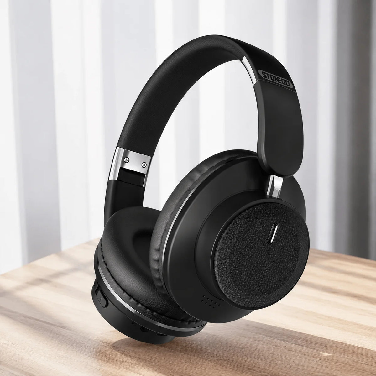 Bluetooth Headphones Wireless Foldable Headset Fashion Aesthetic Design Portable Earphones With BT5.3 Technology 24H Battery Life Premium Stereo Sound All Day Comfort Fit Photography Props Accessories For Women Men Students T