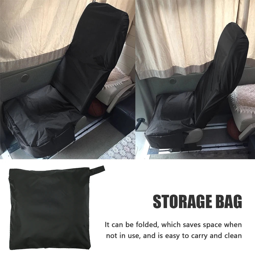 2Pcs Car Seat Cover Waterproof Universal Auto Seat Covers Breathable Cushion Protector Pull Cargo Antifouling Dust Covers